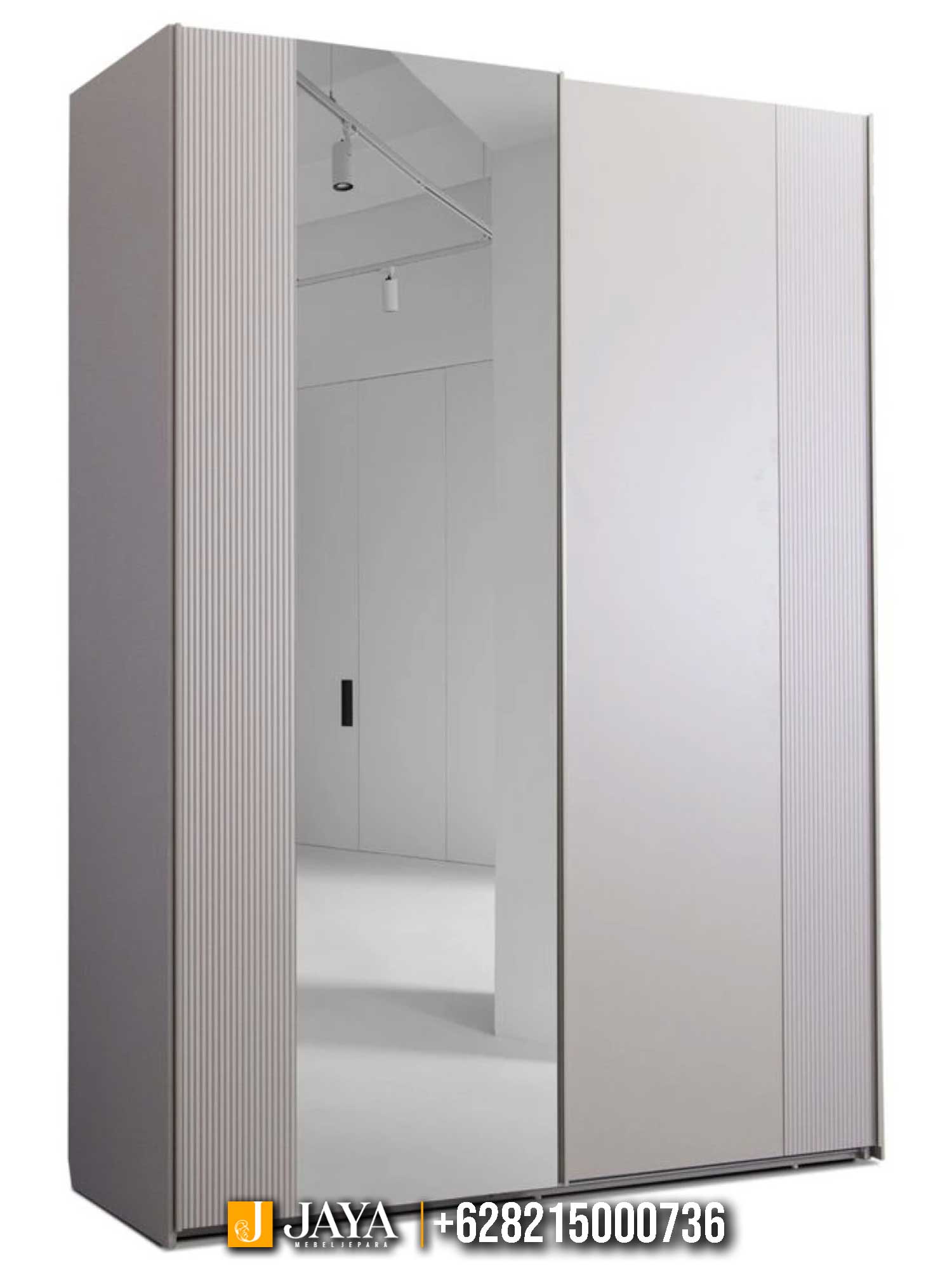 Lemari Pakaian 2 Pintu Sliding Minimalis Modern Style JM-20 Lemari Pakaian 2 Pintu Sliding Minimalis Modern Style JM-20