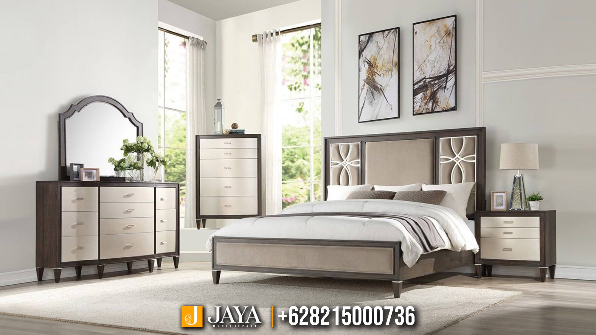 Kamar Set Minimalis Modern Mewah Jepara Amora Classy JM-115 Kamar Set Minimalis Modern Mewah Jepara Amora Classy JM-115
