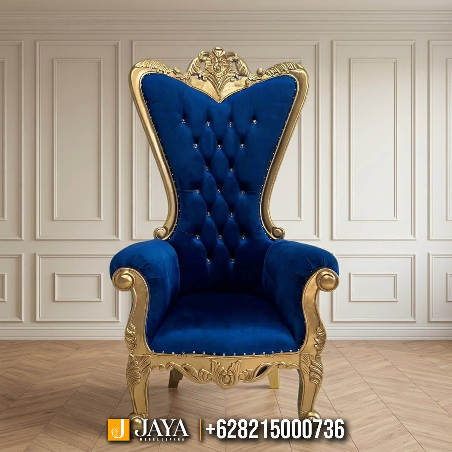 Kursi Mewah Jepara Desain Klasik Model King Chair JM-84 Kursi Mewah Jepara Desain Klasik Model King Chair JM-84