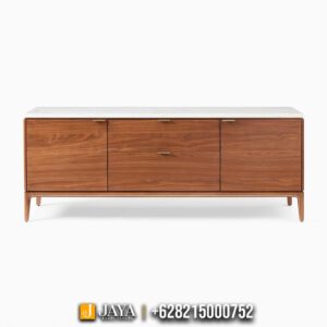 Bufet TV Minimalis Jati Modern Premium Natural Wood JM-01
