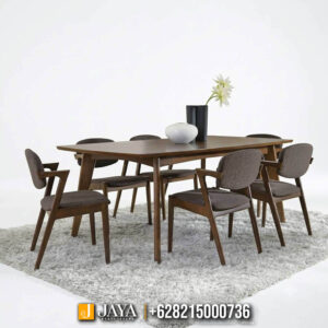 Meja Makan Jepara Minimalis Jati Vintage Shabby Style JM-08