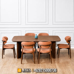 Meja Makan Minimalis Jati Jepara Nismara Style JM-29