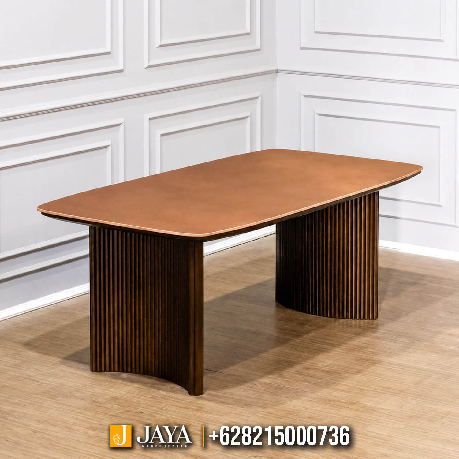 Meja Makan Minimalis Jati Jepara Nismara Style JM-29