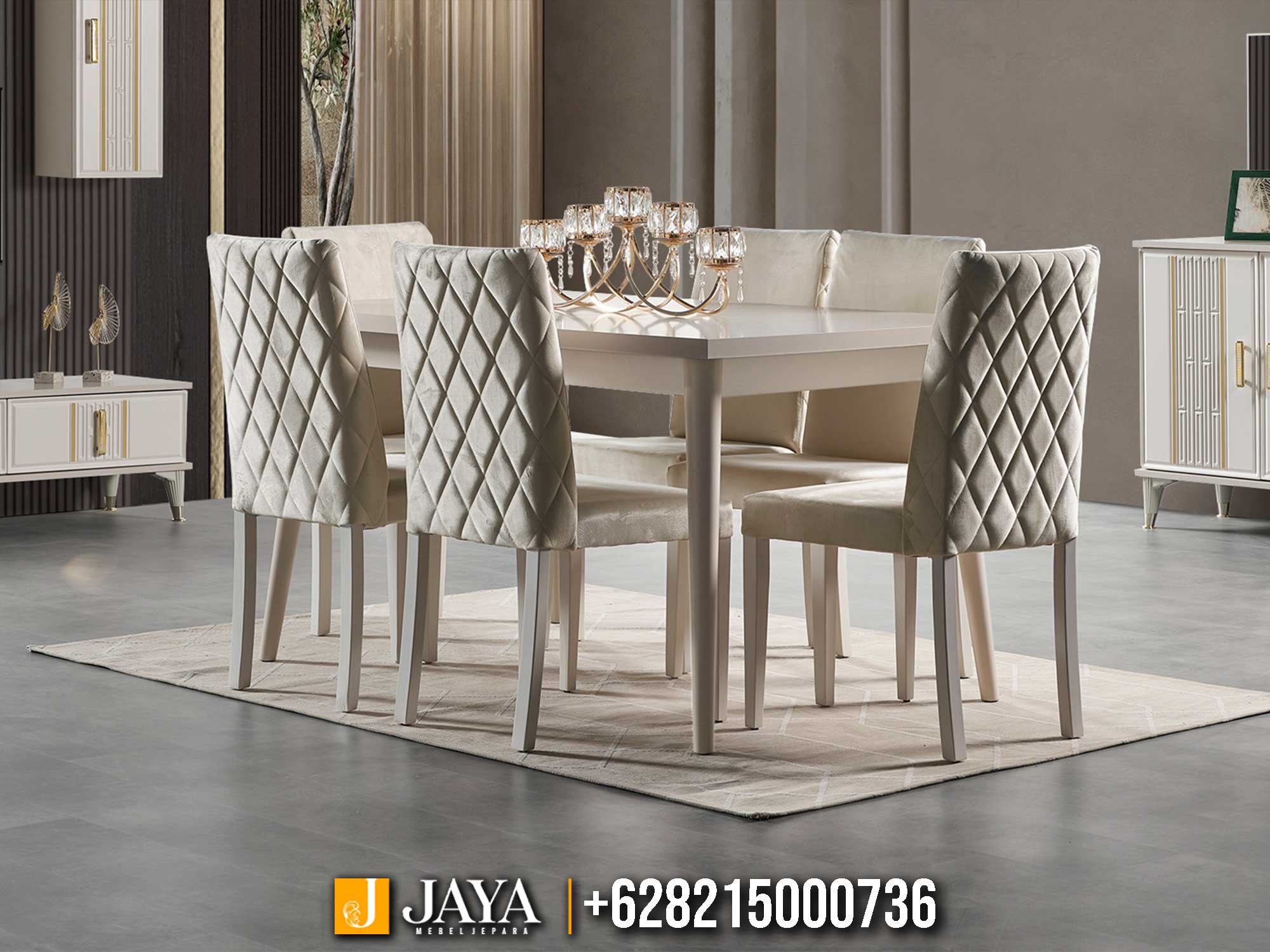 Meja Makan Minimalis Solid Duco Desain Cantik JM-05.1