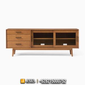 Meja TV Jati Minimalis Scandinavian Style Vintage JM-04