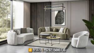 Sofa Tamu Minimalis Aura Curved Luxury Edition JM-50