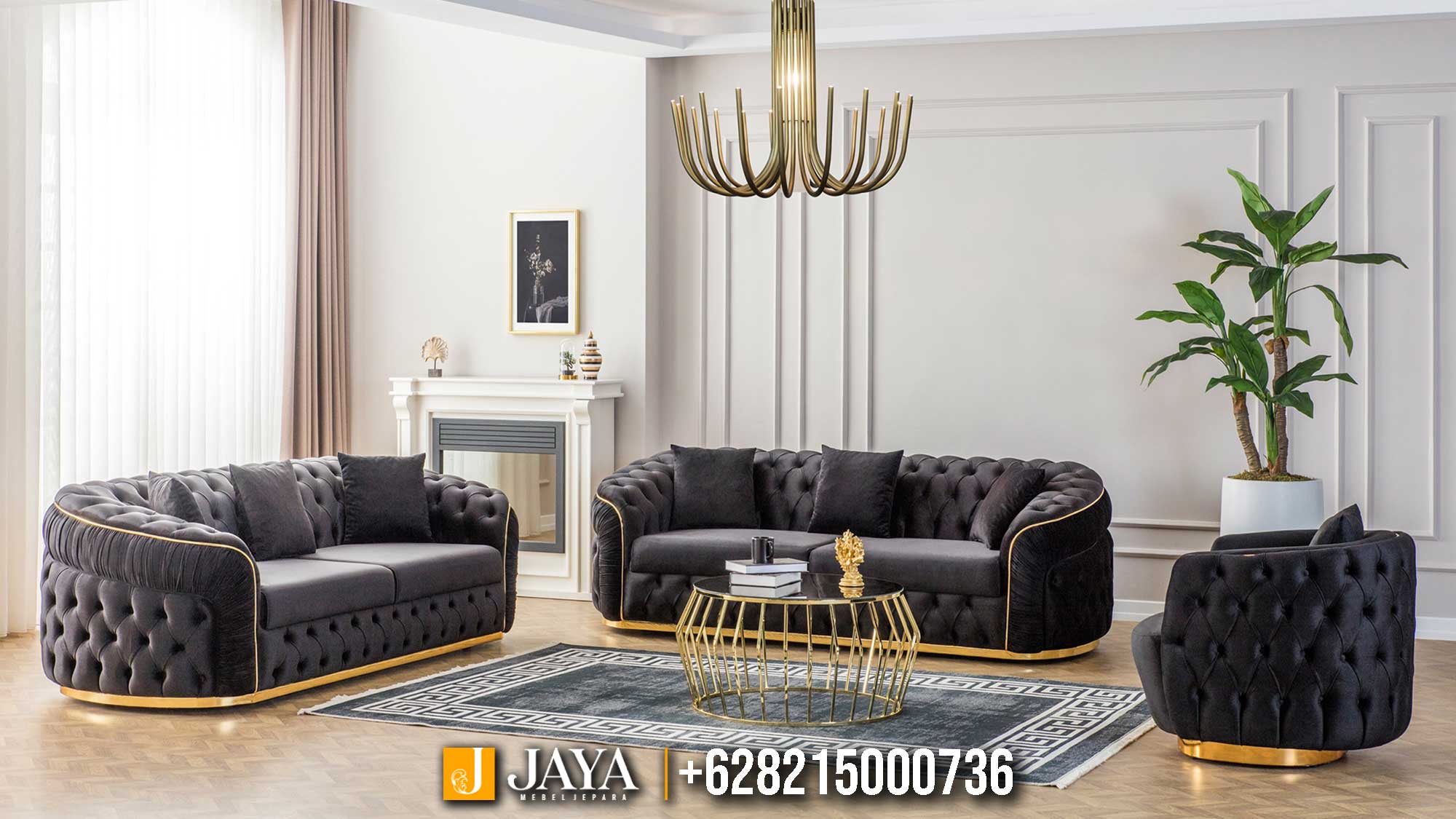 Sofa Tamu Minimalis Jepara Aurelia Luxury JM-51