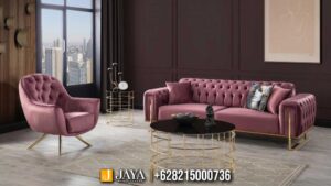 Sofa Tamu Minimalis Jepara Majestic Rose Sofa JM-28