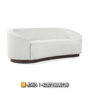 Sofa Tamu Minimalis Modern Curve Design Soft Royal Foam JM-09