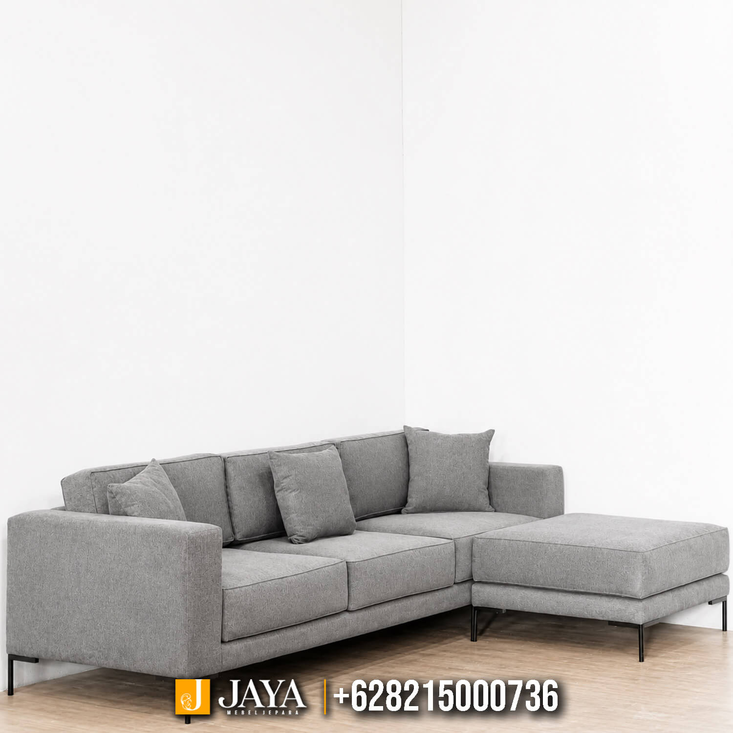 Sofa Tamu Minimalis Modern Jepara L-Shape JM-48.1