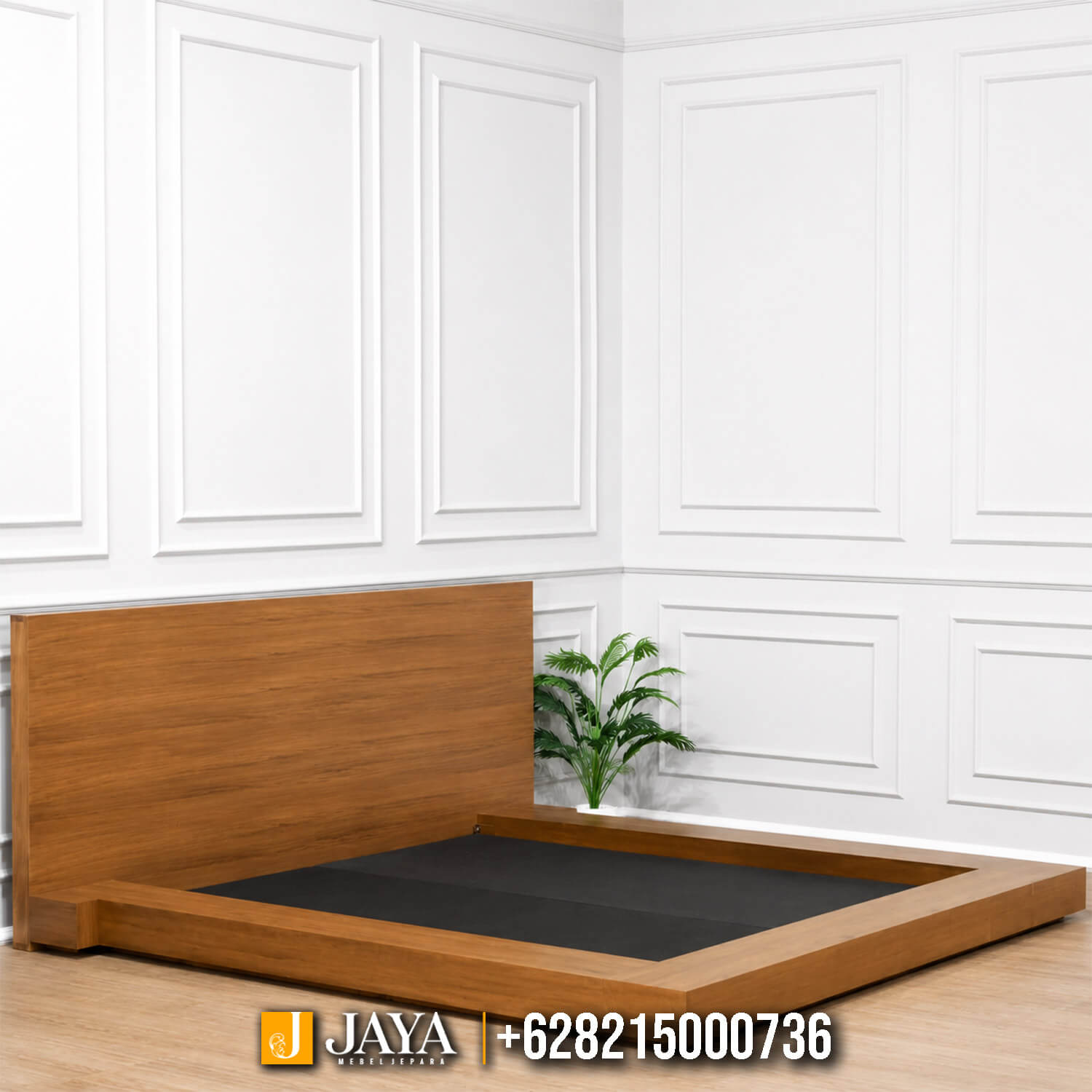 Tempat Tidur Minimalis Jati Jepara Bestseller JM-42