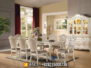 Meja Makan Mewah Jepara Victoria Elegan Style JM-97