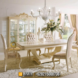 Meja Makan Mewah Versailles Grand Palace Carving JM-93