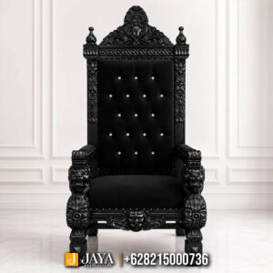 Royal King Chair Thrones Carving Style Gorgeous JM-77