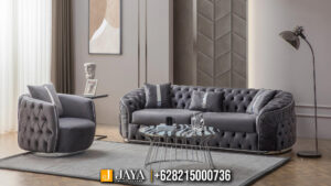 Sofa Minimalis Jepara Modern Amora Velvet JM-130