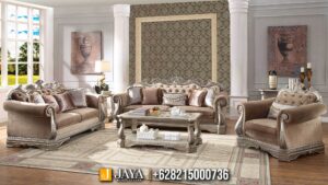 Sofa Tamu Mewah Jepara Klasik Eropa Imperial JM-61