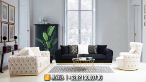 Sofa Tamu Minimalis Mewah Royal Chesterfield JM-85