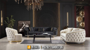 Sofa Tamu Minimalis Valerius Tufted Chesterfield JM-89