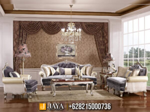 Sofa Tamu Jepara Mewah Silver Exclusive Duco JM-134
