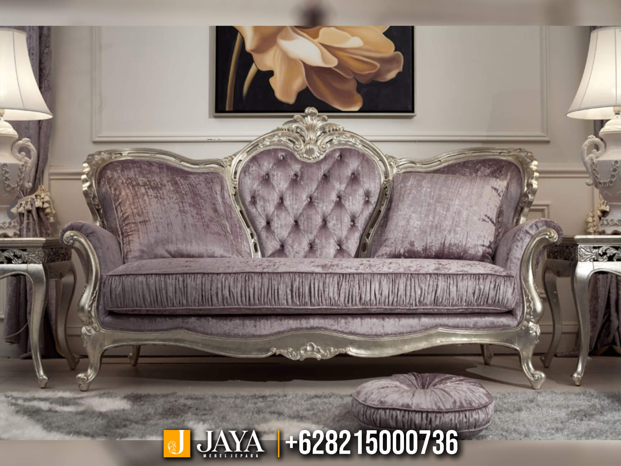 Sofa Tamu Jepara Royal Amethyst Luxury Edition JM-140.1